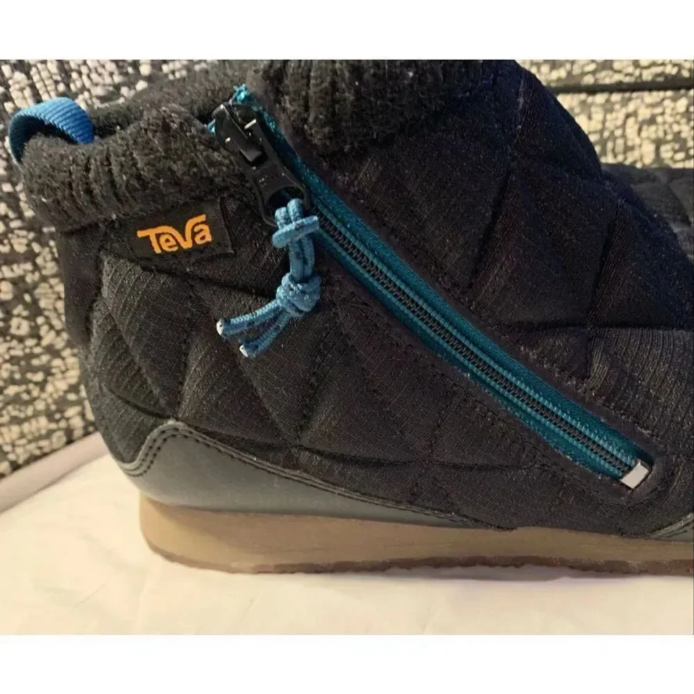 Teva ReEMBER Mid black ankle Boottie BOOTS Men’s sz 10